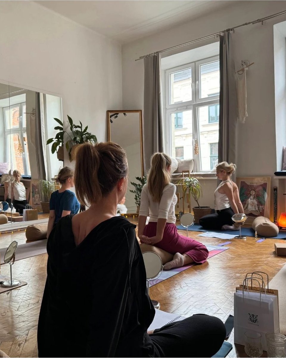 A workshop in the studio